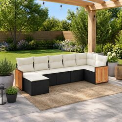 Warm 7 Piece Garden Sofa Set: Comfort Meets Value