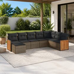 Comfortable 8 Piece Outdoor Sofa Set for Your Garden
