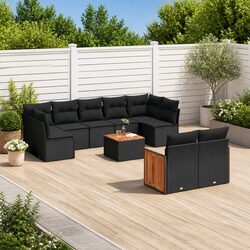 Value-Driven 10-Piece Outdoor Sofa Set for Family Time