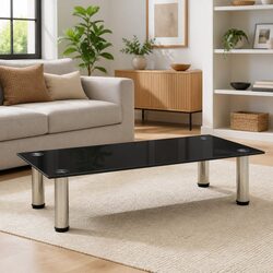 Reliable Black TV Stand with Modern Appeal