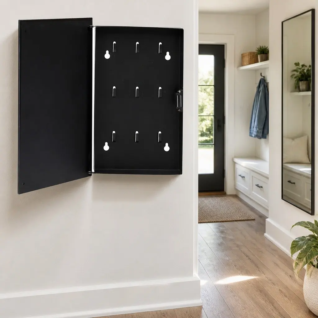 Key Box with Magnetic Board for Easy Access