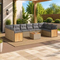 Comfortable and Reliable 11 Piece Garden Sofa Set