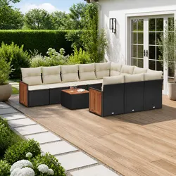 Comfort and Value in a Modular 11-Piece Sofa Set