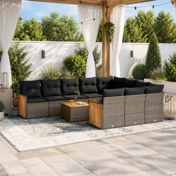 Value-Driven 11-Piece Garden Sofa Set