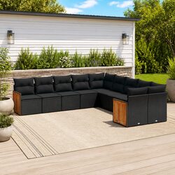 Comfort and Value: 10 Piece Garden Sofa Set