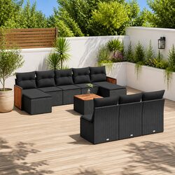 Comfortable and Practical 11 Piece Outdoor Sofa Set
