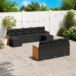 Reliable 10 Piece Garden Sofa Set with Comfort in Mind
