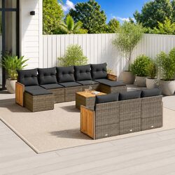 Comfortable and Reliable 11 Piece Garden Sofa Set