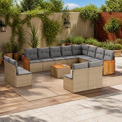 Comfort and Value in Our 13 Piece Garden Sofa Set