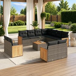 Comfort and Style: 12 Piece Modular Garden Sofa Set