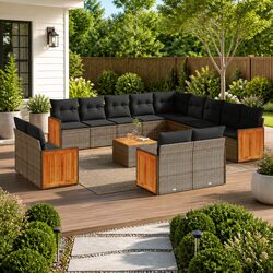 Comfortable 14 Piece Garden Sofa Set for Great Value