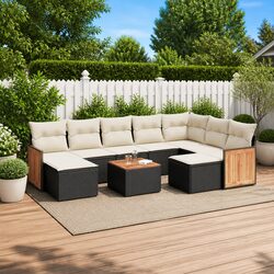 Comfortable and Reliable 10 Piece Outdoor Sofa Set