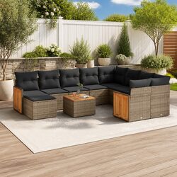 Comfortable and Value-Focused 11-Piece Garden Sofa Set