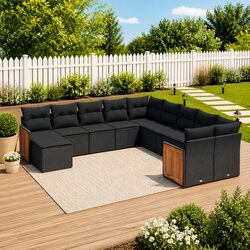 Reassuring Value with the 11-Piece Garden Sofa Set