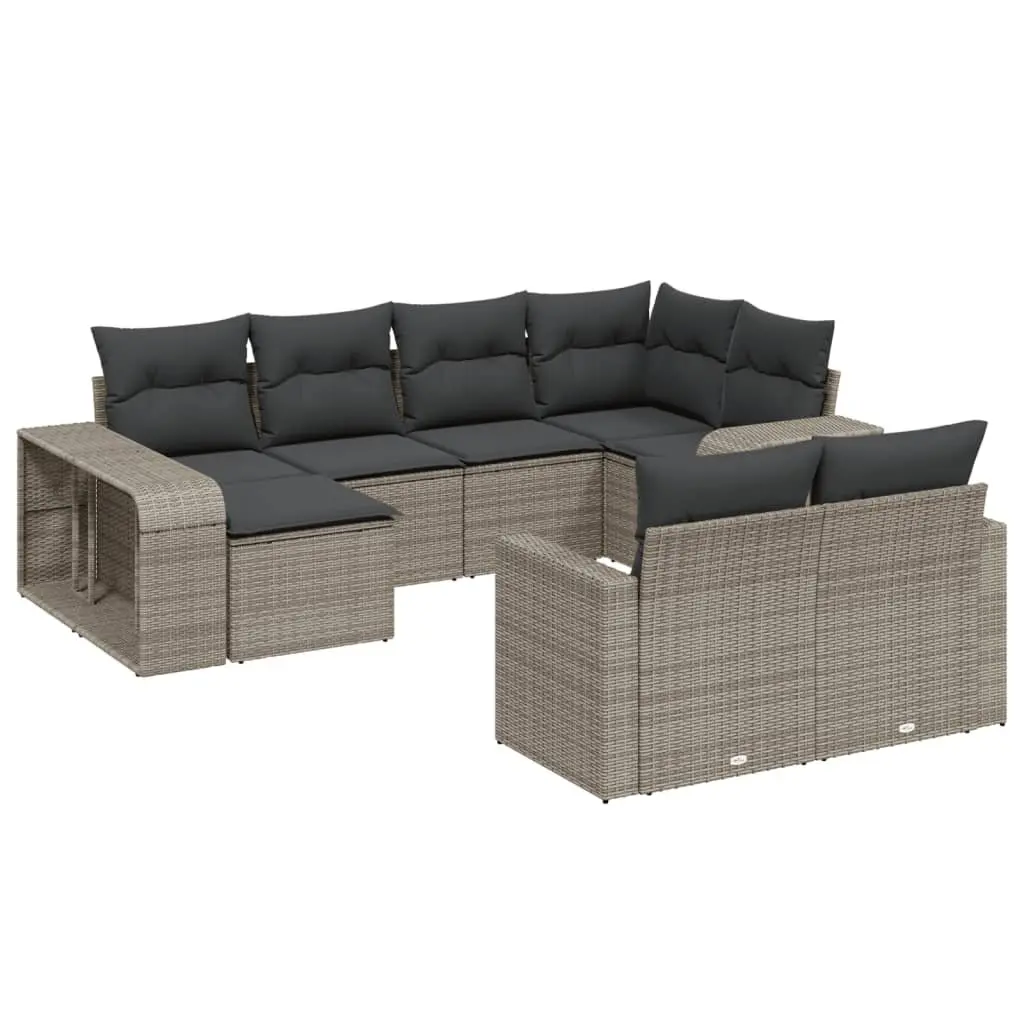 10-Piece Sofa Set for Outdoor Comfort