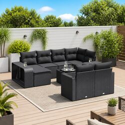 Comfortable and Valuable 11-Piece Garden Sofa Set