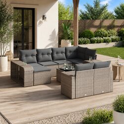 Reliable and Stylish 11 Piece Garden Sofa Set