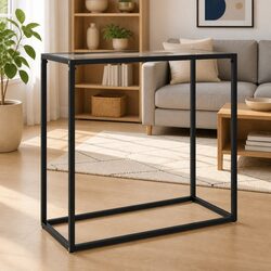 Practical and Stylish Glass Console Table