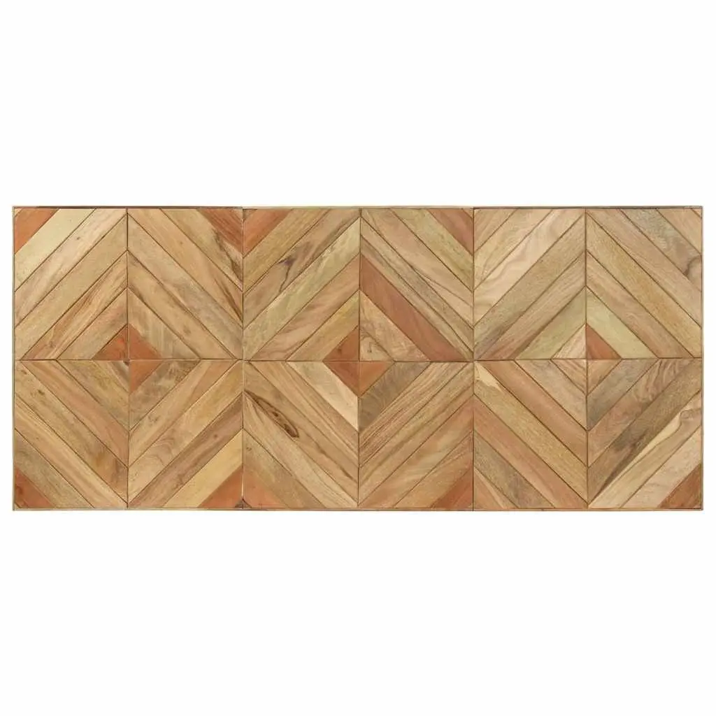 Solid Wood Dining Table 160x70x76cm with Unique Charm