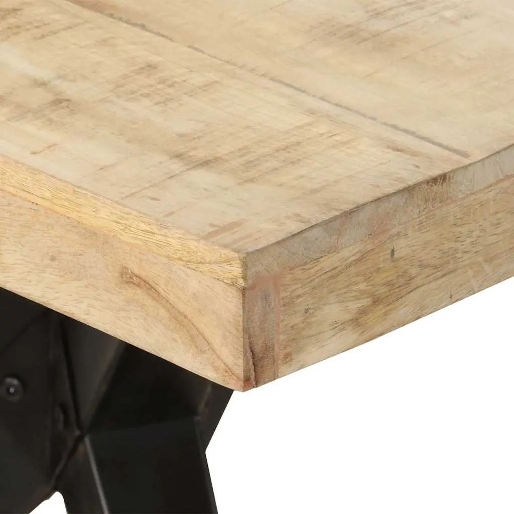 Dining Table Made from Rough Mango Wood