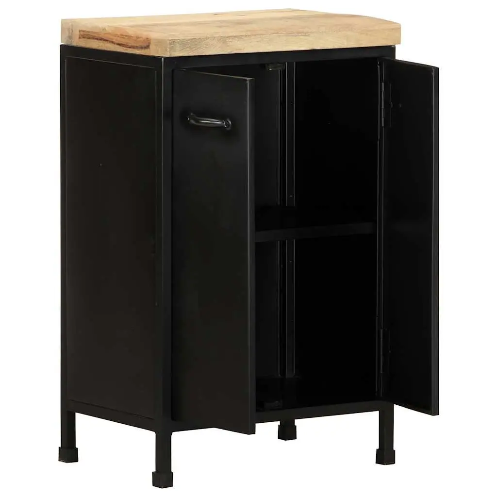 Sideboard Storage Cabinet 47x35x76 cm Brown Rustic Industrial Decor