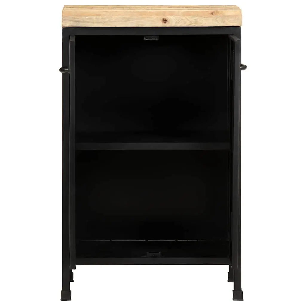 Sideboard Storage Cabinet 47x35x76 cm Brown Rustic Industrial Decor
