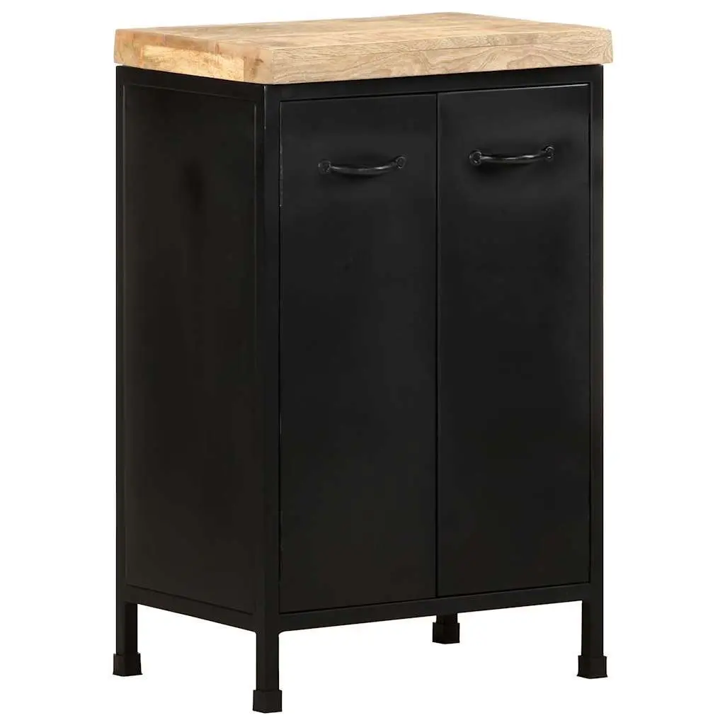 Sideboard Storage Cabinet 47x35x76 cm Brown Rustic Industrial Decor