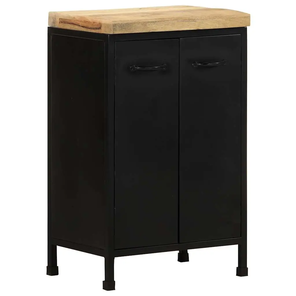 Sideboard Storage Cabinet 47x35x76 cm Brown Rustic Industrial Decor
