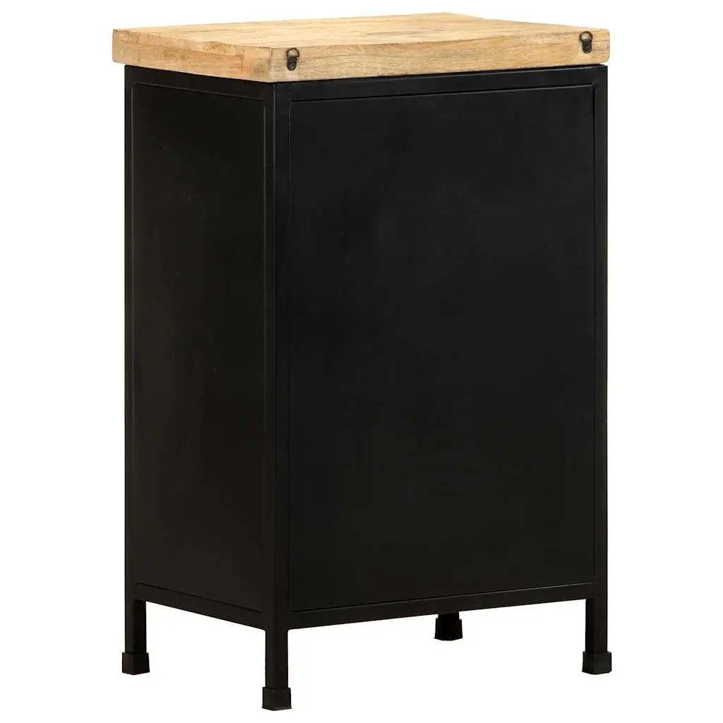 Sideboard Storage Cabinet 47x35x76 cm Brown Rustic Wood with 3 Drawers