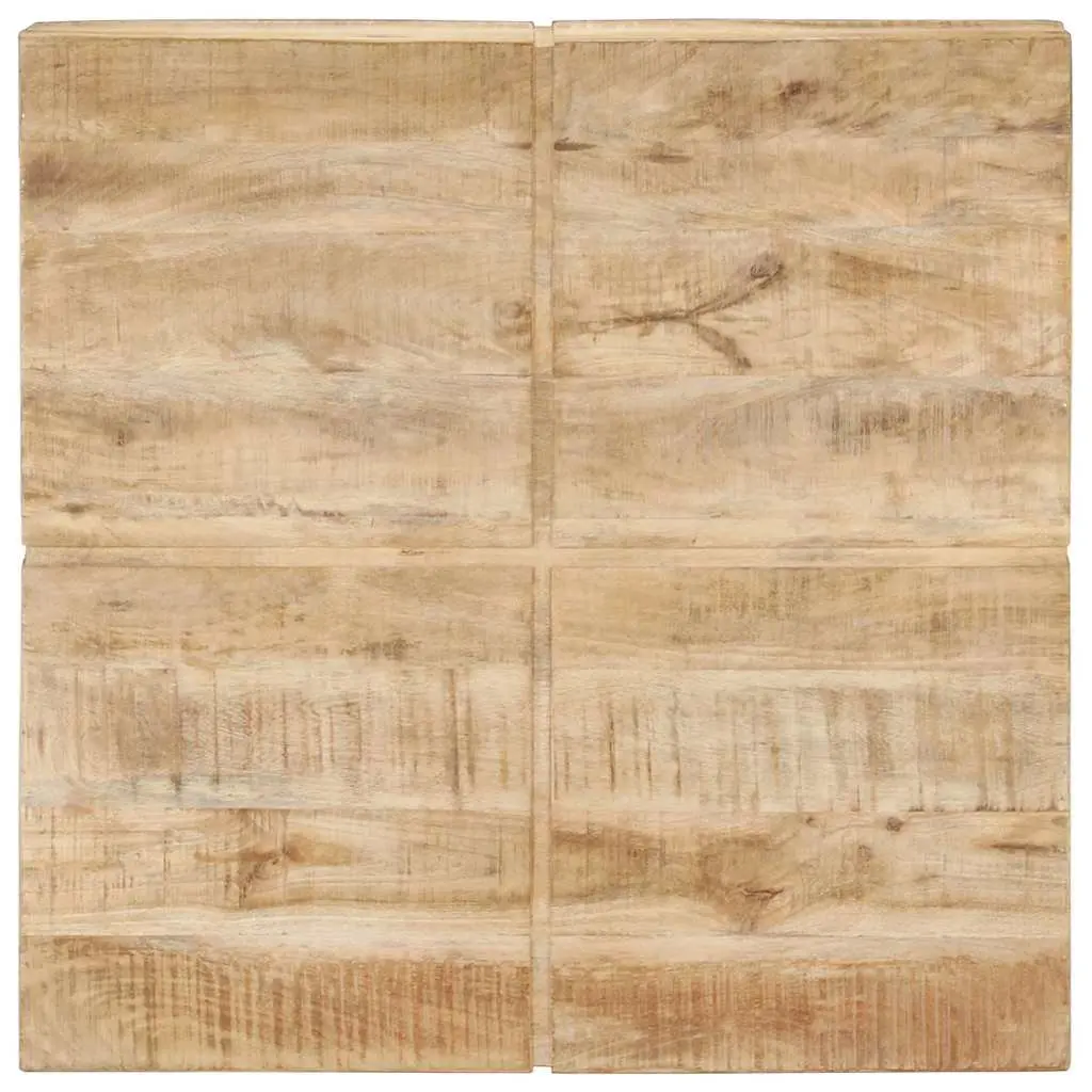 Coffee Table in Solid Mango Wood, Brown Finish