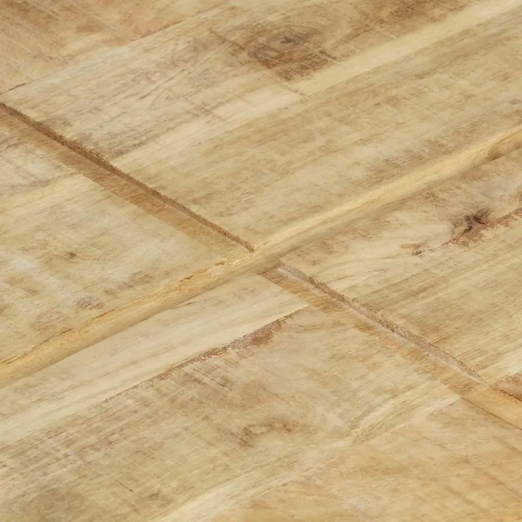 Coffee Table in Solid Mango Wood, Brown Finish