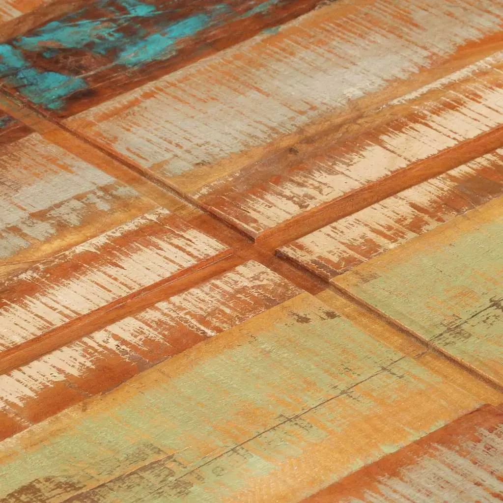 Coffee Table 80x80x28 cm Solid Reclaimed Wood Living Room Accent Furniture Brown