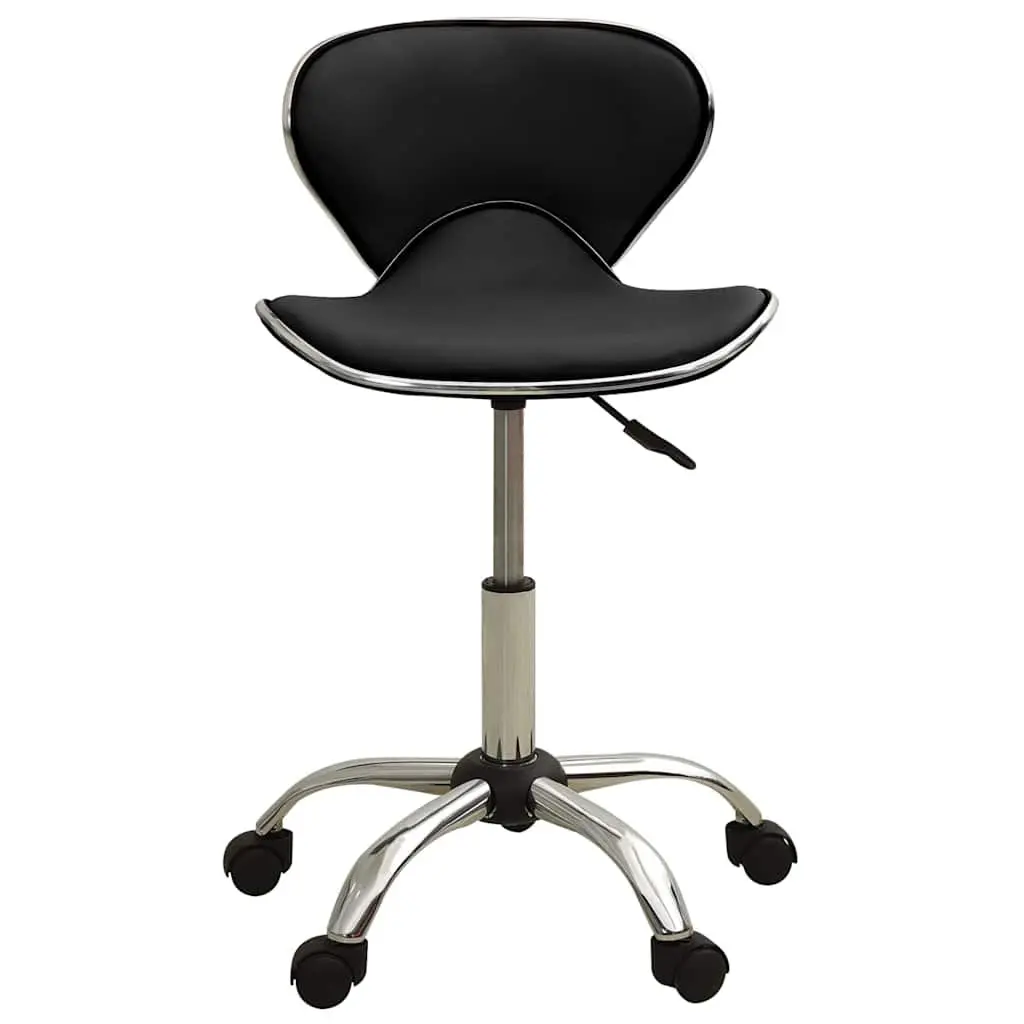 Black Salon Spa Stool with Wheels
