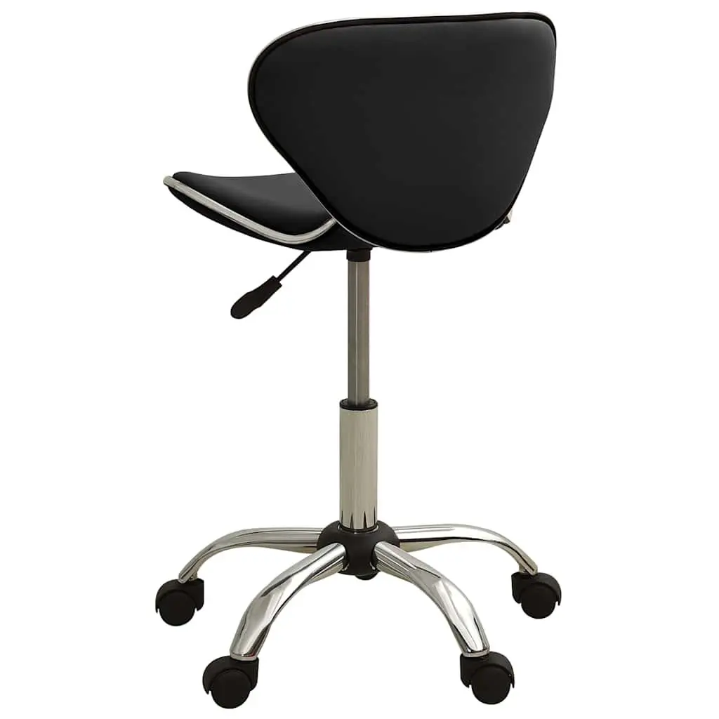 Black Salon Spa Stool with Wheels