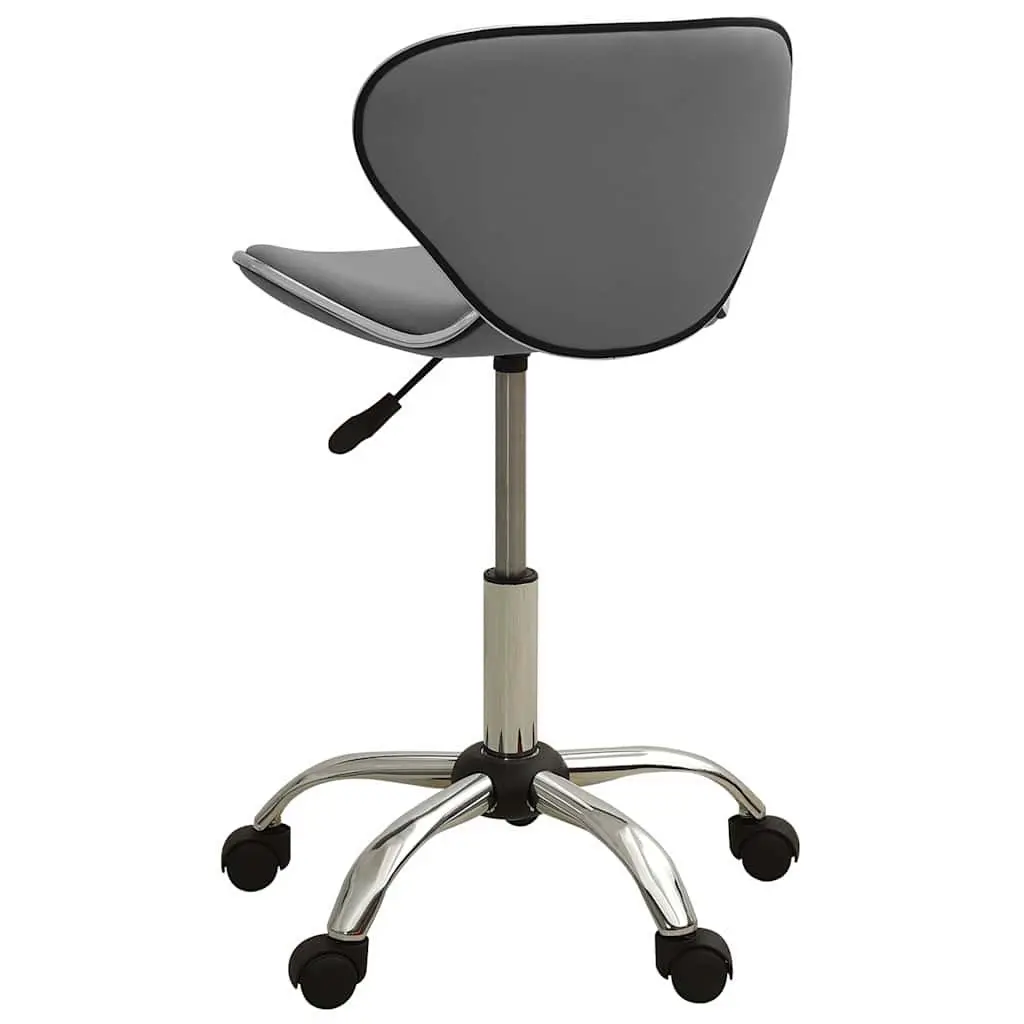 Salon Spa Stool Grey Swivel Chair Height Adjustable Wheels Barber Styling Seat