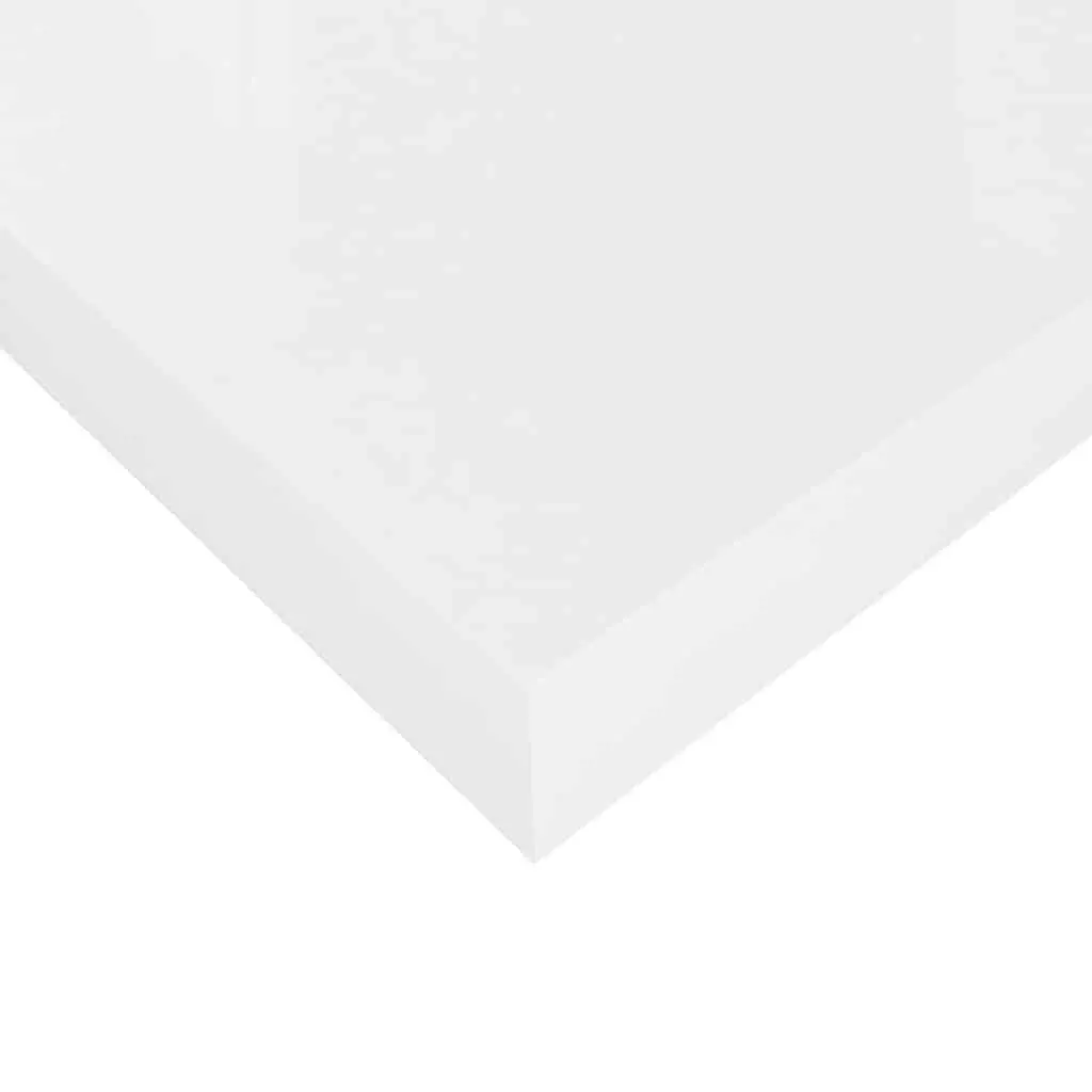 Floating Wall Shelf Display Ledge Storage Rack Modern Home Decor White 50 x 23.5 x 3.8 cm