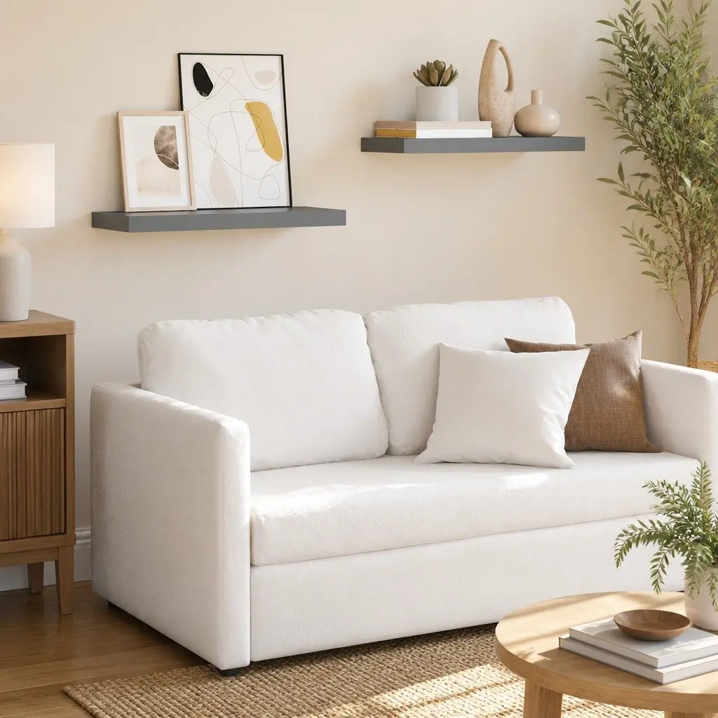 Floating Wall Shelves Display Shelf 60x23.5x3.8cm Grey