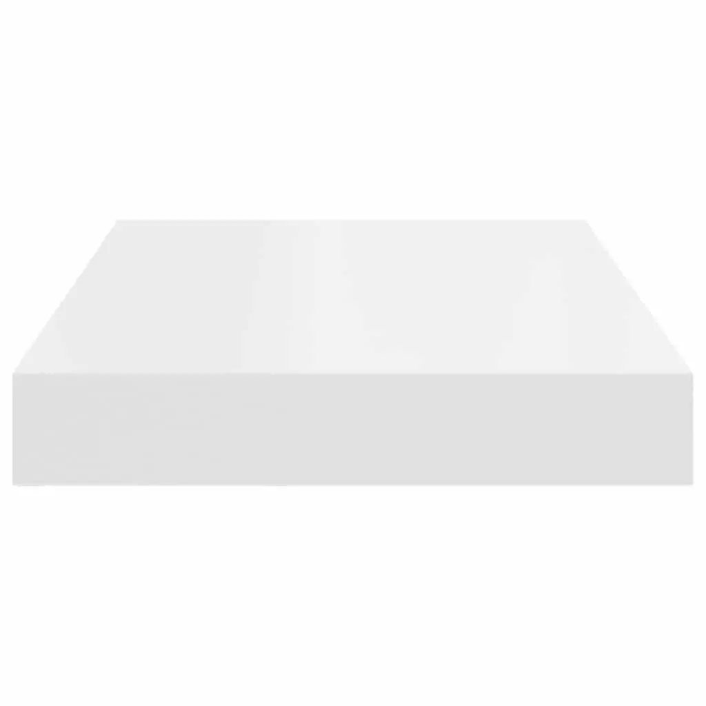 Floating Wall Shelf White Display Ledge 40x23.5cm