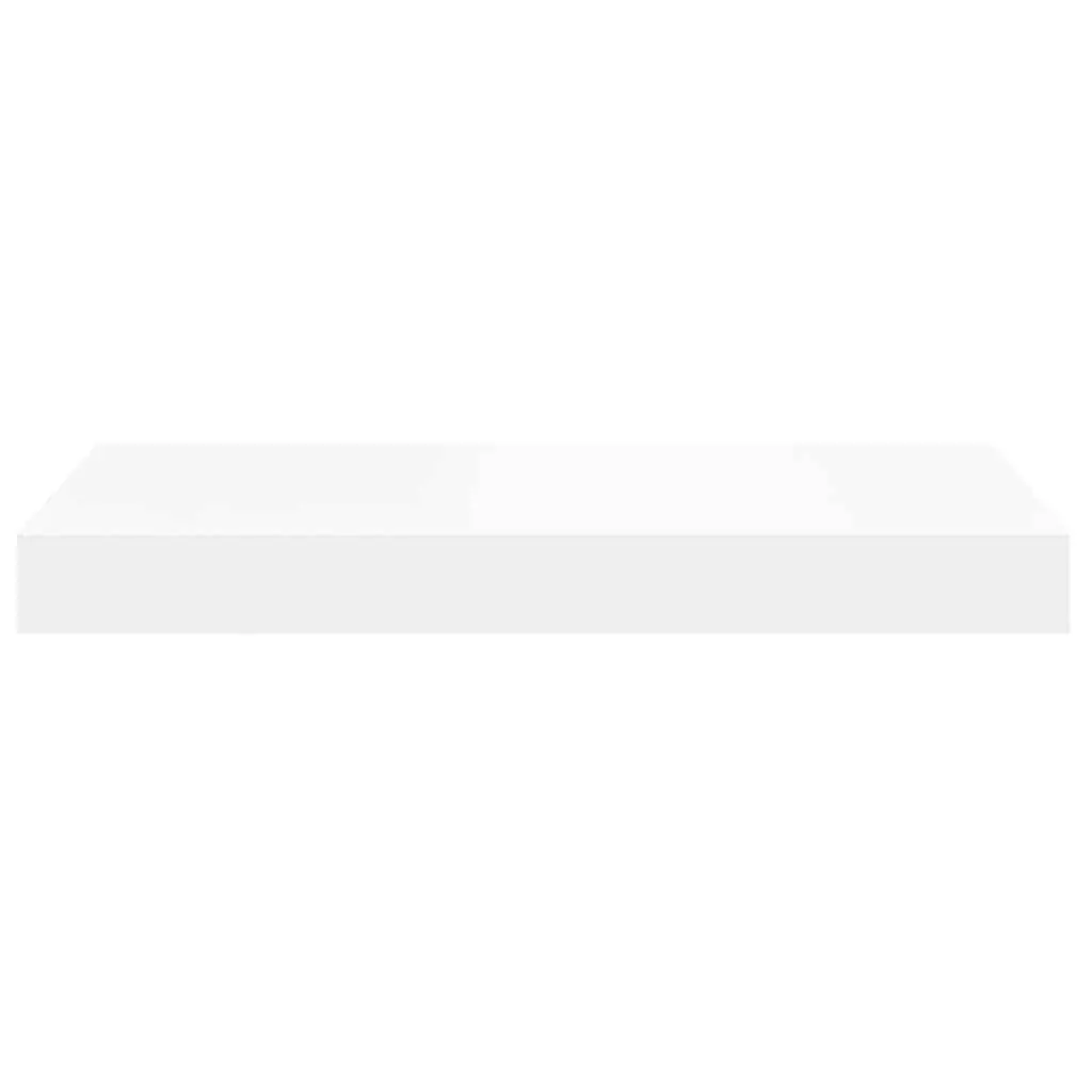 White Floating Shelves for Displaying Items