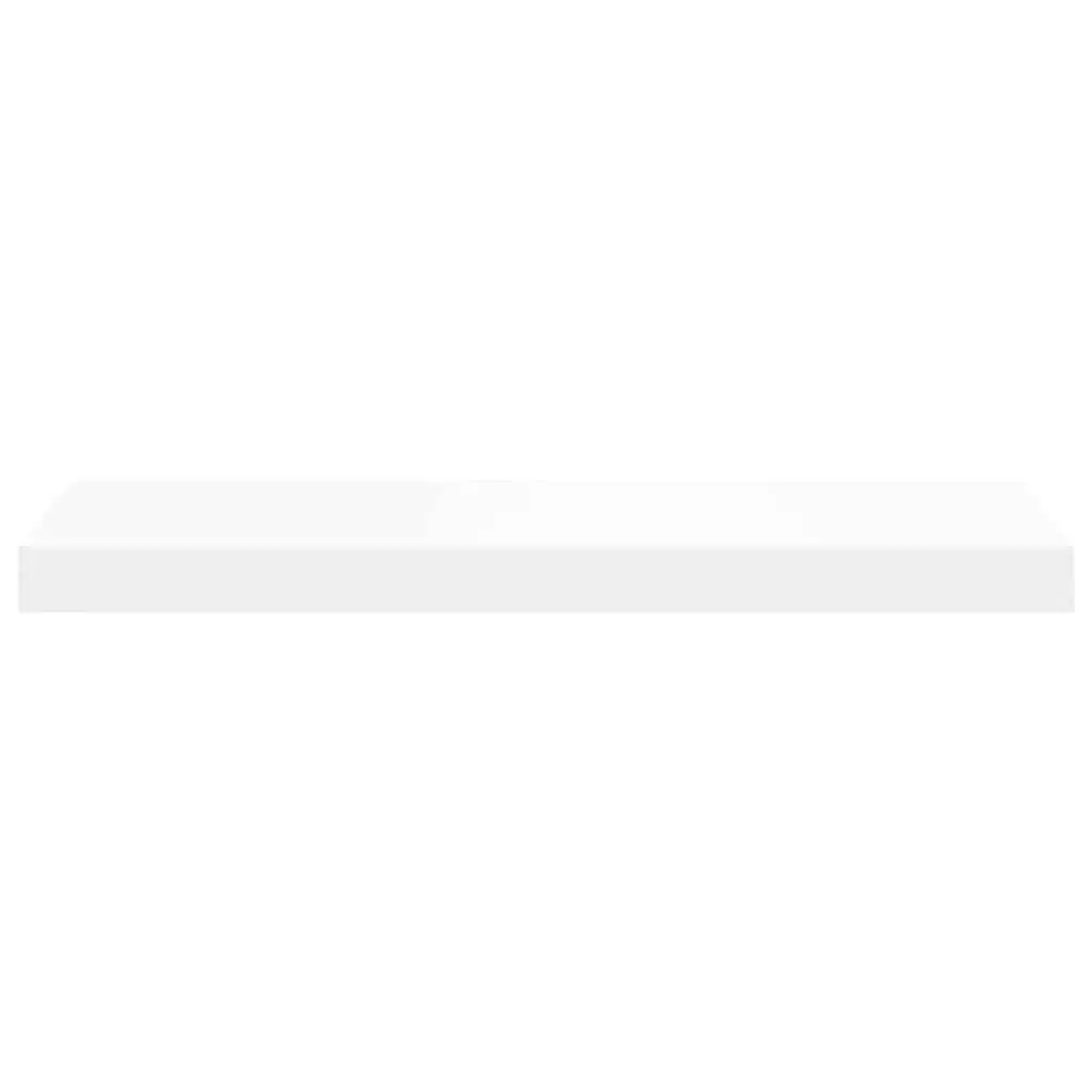 White Floating Wall Shelf Display Rack Storage Ledge Home Decor Modern Design