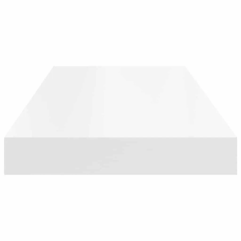 Floating Wall Shelves Display Ledge Storage Organizer 4 Piece Set White