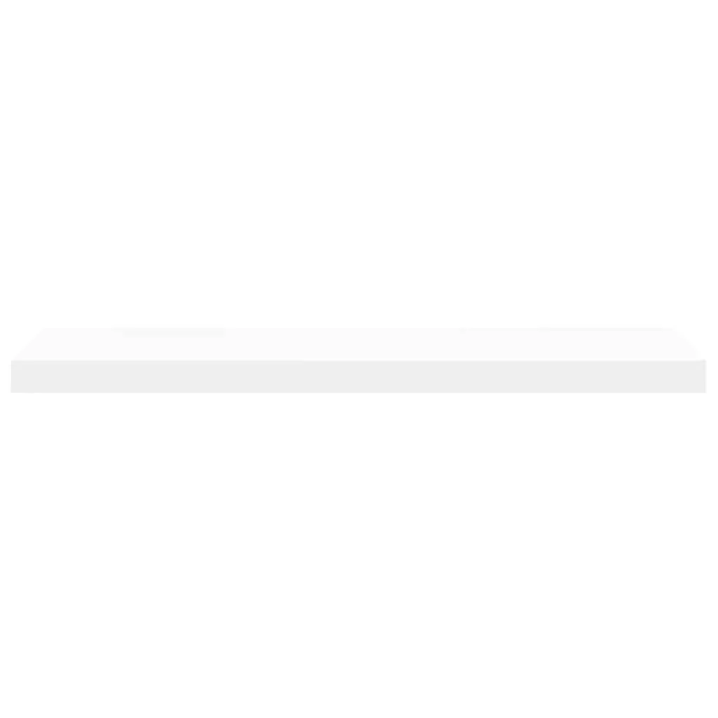 80cm Floating Wall Shelf in White Finish