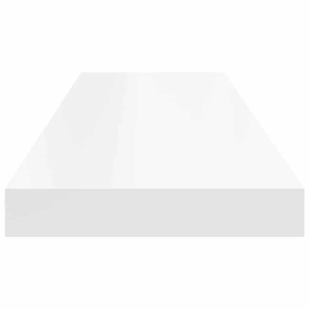 Floating Wall Shelves 2 pcs White 80x23.5x3.8 cm Display Storage Ledge