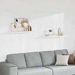 Reliable and Stylish 2-Piece Floating Wall Shelf Set