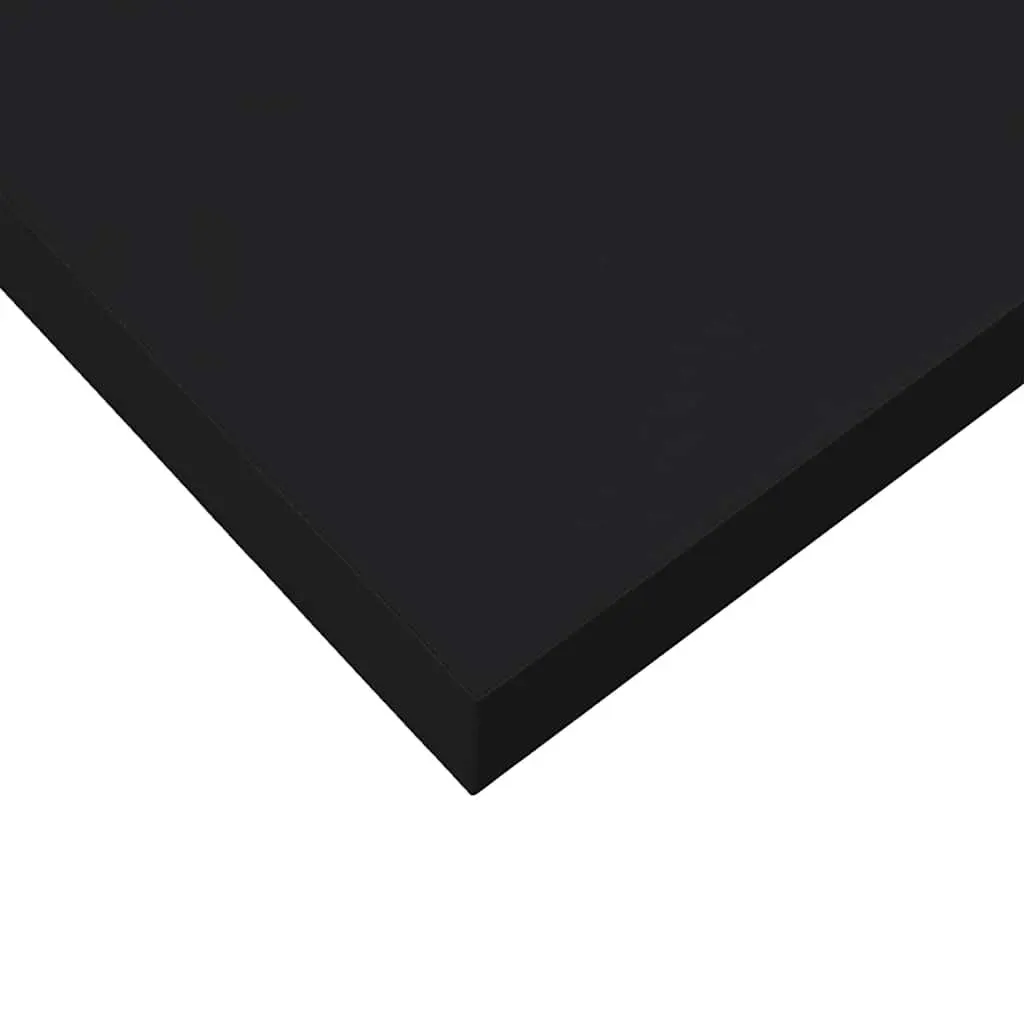 Floating Wall Shelves Display Storage 90x23.5x3.8 cm Black 2 Piece