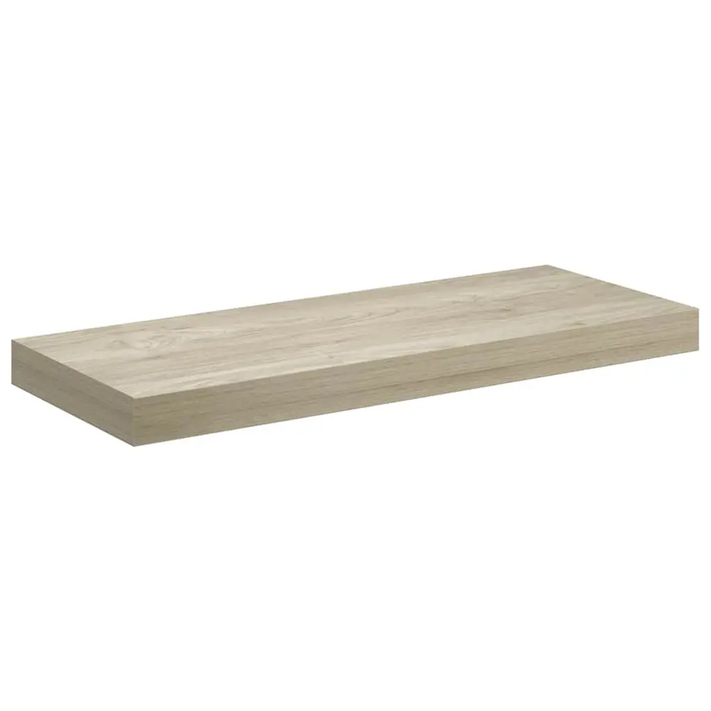 Floating Wall Shelves Display Shelf 60x23.5cm Brown 2 Pieces