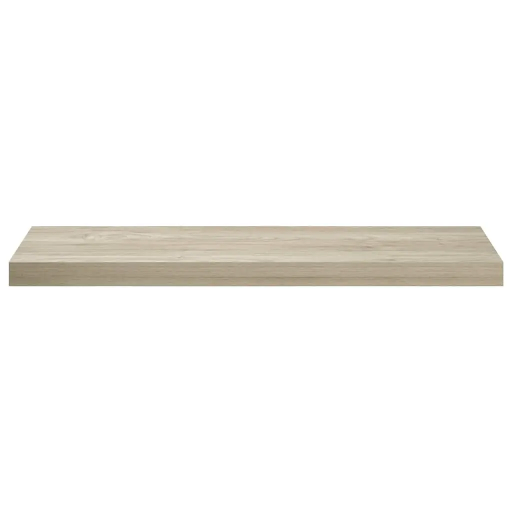Floating Wall Shelf Brown Display Rack Home Decor 80 x 23.5 x 3.8 cm