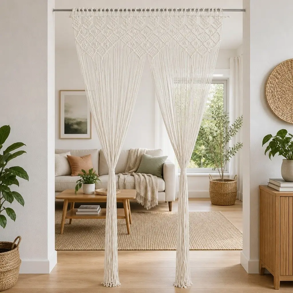 Macrame Curtain 140x240 cm