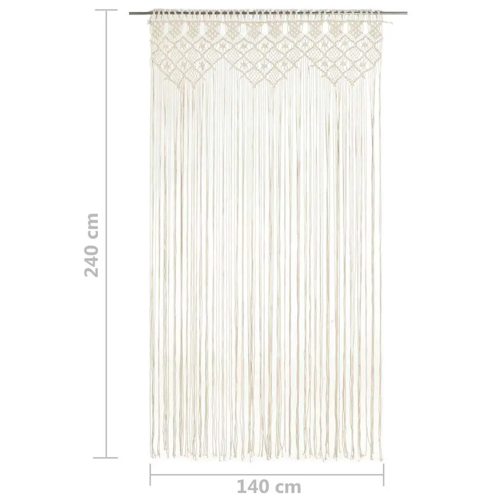 Macrame Curtain 140x240 cm