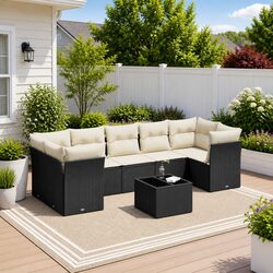 8 Piece Garden Sofa Set: Comfort and Value for Outdoors